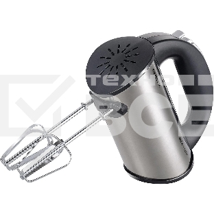 Миксер ручной Centek CT-1108 черный/стальной, 600 Вт