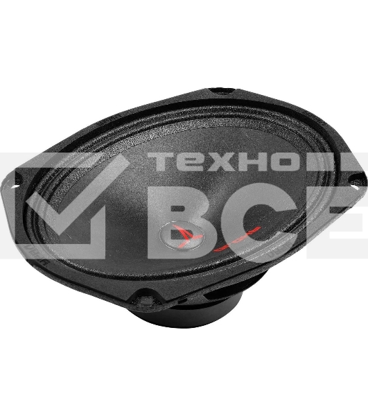 Колонки автомобильные Ural Огонь ОГ-69 (без решетки) 180Вт 93дБ 4Ом 16x23см (6x9дюйм) (ком.:2кол.) широкополосные однополосные