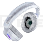 Гарнитура Logitech G522 Lightspeed белый, беспроводная + проводная, Bluetooth 5.3/USB, радиус 30 м, подсветка, съёмный микрофон, фото2