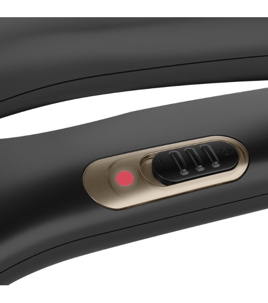 Стайлер для волос DELTA LUX DL-0540 черный/золотой, 45 мм, 215 °C, 1 режим