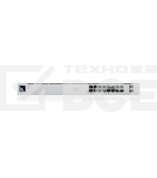 Коммутатор Ubiquiti UniFi USW-16-POE 2SFP 8PoE+ 42W управляемый