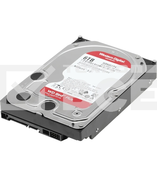 Жесткий диск Western Digital Red Plus WD60EFPX 6TB 3.5