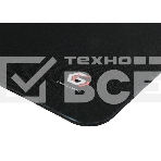 Коврик для мыши Gembird MP-35-25-BLACK, черный, 350х250х3мм, ткань+резина, пакет, фото2
