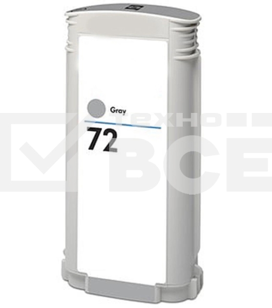 Картридж струйный HP №72 C9374A серый для HP DJ T1100/T610 (130мл)