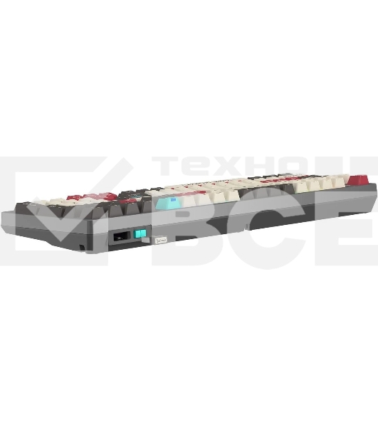 Клавиатура A4Tech Bloody WS98 Pixels Red беспроводная USB, Bluetooth/Радиоканал темно-серый/белый