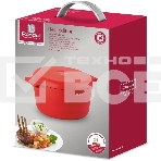 Кастрюля Rondell Red Edition RDA-1118, 4.6л, 24см, с крышкой, красный, фото2