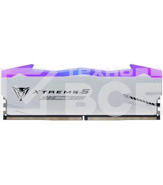 Оперативная память Patriot Viper Xtreme 5, DDR5, 32Gb (2x16Gb), 8000MHz, CL38, с радиаторами, RGB, серебристый