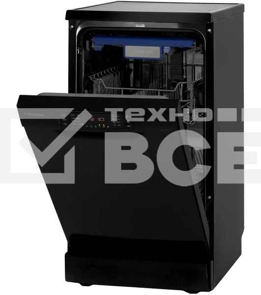 Посудомоечная машина HIBERG F48 1030 B черная
