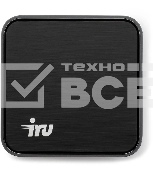 Неттоп IRU 110ALCN N200 (1) 8Gb SSD256Gb UHDG Windows 11 Professional GbitEth WiFi BT черный (2012500)