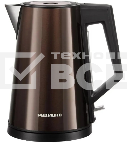Чайник электрический Redmond KM244 1.7 л, 2200 Вт, коричневый