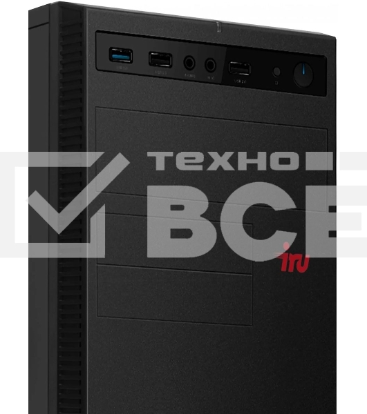 Компьютер ПК IRU Опал 615 MT i5 12400 (2.5) 8Gb SSD256Gb UHDG 730 Free DOS GbitEth 400W черный (2044138)
