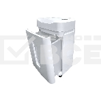 Шредер Office Kit S210N 3,9x38 белый (секр.P-4) фрагменты 16лист. 35лтр. скрепки скобы пл.карты CD, фото8