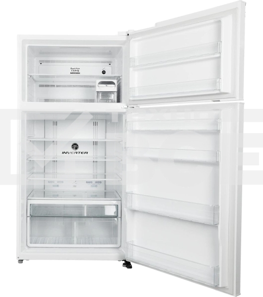 Холодильник Hitachi R-V720PUC1 TWH белый текстур. двухкамерный инвертер 444/156л морозилка сверху, No Frost