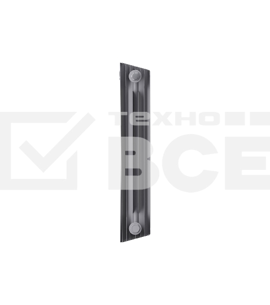 Радиатор биметаллический Royal Thermo PianoForte 500 Серебристый VR80 - 8 секц.