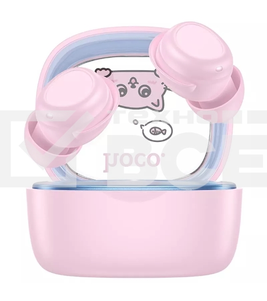 Беспроводные наушники HOCO (6942007645966) EW111 Friendly, Pink