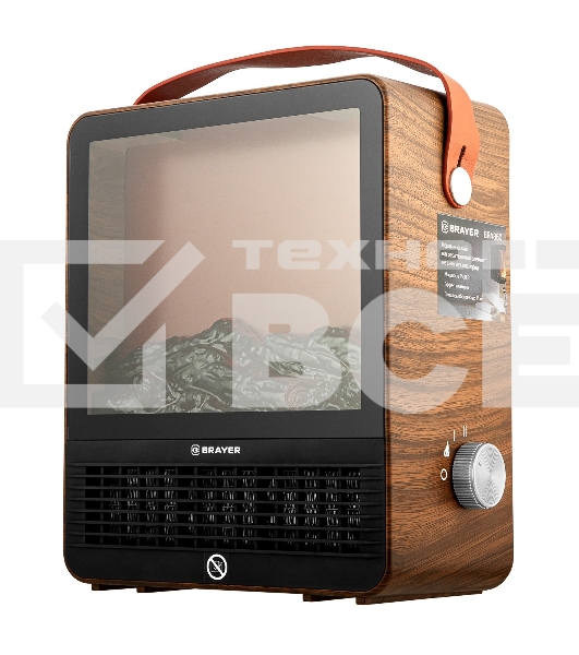 Тепловентилятор BRAYER BR4860 коричневый