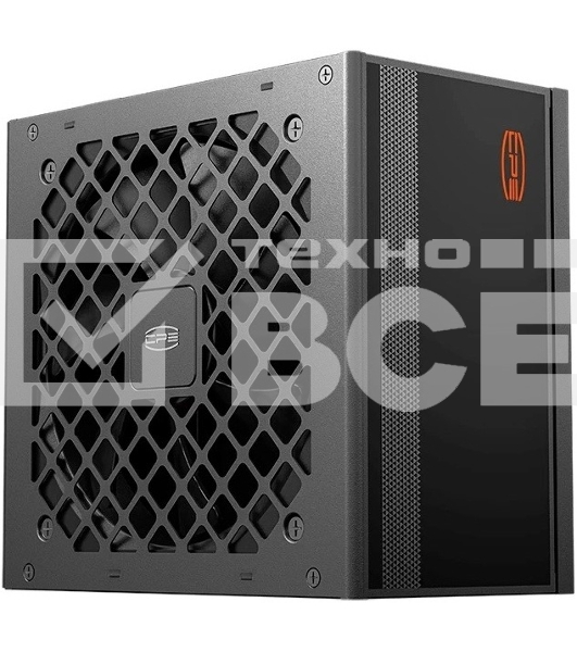 Блок питания ПК/Power Supply PCCooler, 650W 80 PLUS Gold (ATX, 3.1, Full modular, 1x24(20+4)pin, 2xCPU 8(4+4)pin, 2xPCIe*2 8(6+2)pin, 1x12VHPWR, 5xSATA*3, 1xMOLEX4pin, Active, 120x120мм, 140x150x86mm, APFC, OVP/UVP/SCP/OPP/OCP/OTP/SPD, black)
