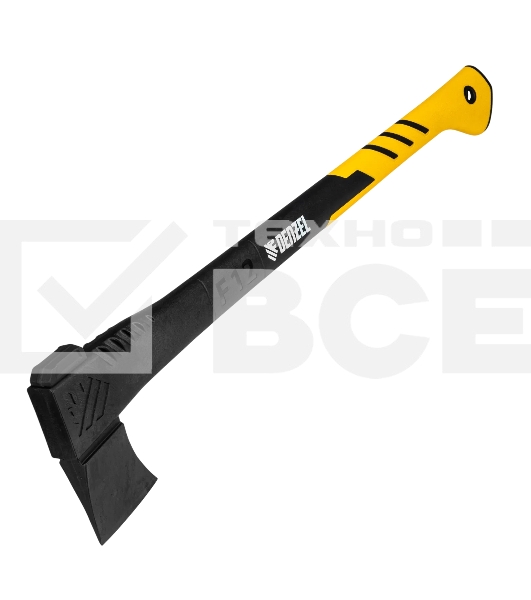 Топор-колун Denzel F12, 2000 гр, двухкомпонентная рукоятка, 710 мм