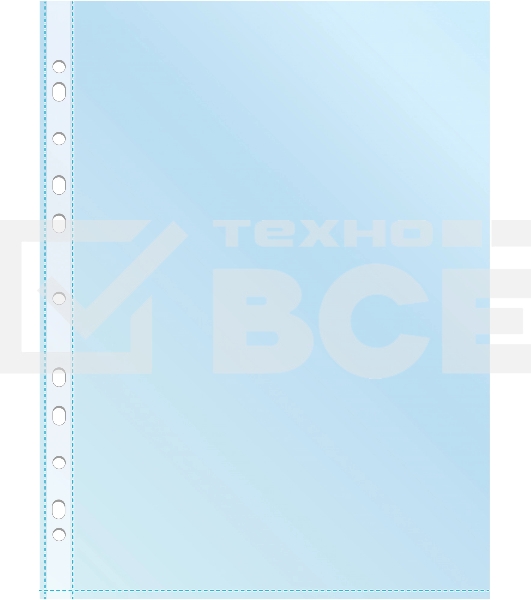 Папка-вкладыш Silwerhof Daily ассорти глянцевые А4+ 30мкм (упак.:50шт)