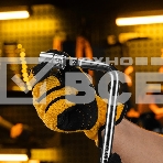 Вороток Г-образный Denzel 300x75 мм, квадрат 1/2