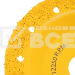 Чашка твердосплавная зачистная Denzel 125 мм, плоская, среднее зерно #16, фото7