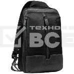 Рюкзак слинг мужской Piquadro Marcel CA6448W138/N черный нейлон/натур.кожа, фото 1