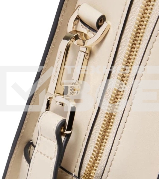 Деловая сумка женская Piquadro Patricia CA6774W140/BE с отделением для ноутбука 14' бежевая натур.кожа