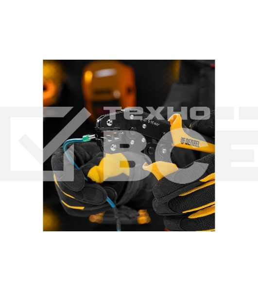 Клещи для обжима наконечников штыревых Denzel НШВ, НШВИ, НШВИ-2, 6-16 мм2