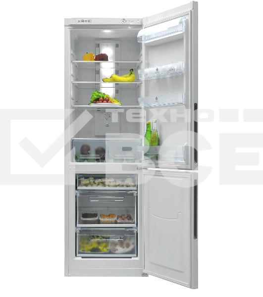 Холодильник Pozis RK FNF-170 черный двухкамерный 220/94 л морозилка снизу