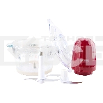 Измельчитель Willmark WMC-7088 (500Вт., стекл. чаша 2л., двойн. лезвия., рез. основание) пурпурный, фото3