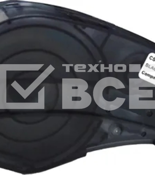 Картридж ленточный Cactus CS-M210-750-488 черный шрифт, белый фон, 19.1мм, 6.4м для Brady M210/M211/M210-LAB