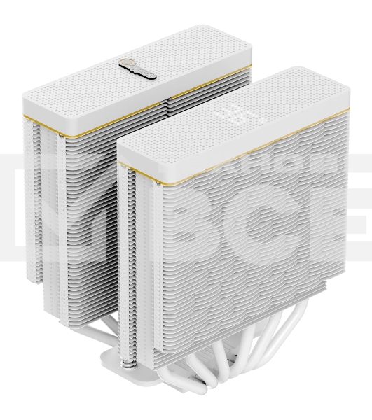 Кулер Ocypus Iota A62 WH White 260W/ All Intel/ AMD AM* / Digital display / 2 fans / Screws