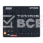 Контроллер MIDI AKAI MPD218 черный, 16 пэдов, 6 энкодеров, USB-B, фото5