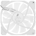 Вентилятор для корпуса 1STPLAYER F1-PLUS белый, 140 x 140 мм, 1000 об/мин, 23.5 дБ, 3 pin, фото3