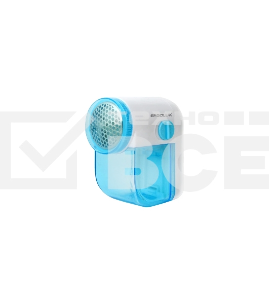 Машинка для удаления катышков ELX-LR01-C40 бел./голуб. (2хLR6(AA)) Ergolux 13136