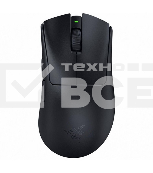 Мышь беспроводная/проводная Razer DeathAdder V3 HyperSpeed черный, 6400 dpi, радиоканал, USB, кнопки - 6