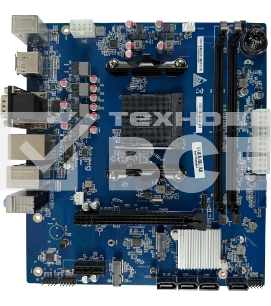 Материнская плата iRU A520M-VHDi/M.2, AM4, AMD A520, 2xDDR4, 4xSATA, 1xM.2, 1xPCIe 3.0 x16, 1xPCIe x1, 1xHDMI, 1xD-Sub, 1xDP, 1x1Gb LAN, 2xUSB-A 2.0, 4xUSB-A 3.2, 5.1, mATX