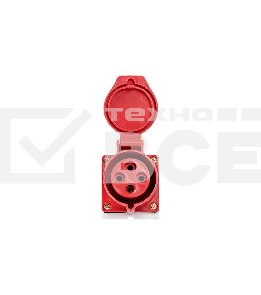 Розетка стационарная наружная EKF ps-114-16-380 16А 380В 3P+РЕ IP44 (114)