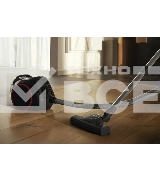 Пылесос Miele Boost CX1 125 Edition Obsidian черный, 890 Вт, уборка сухая, пылесборник контейнер, 1 л