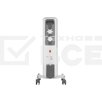 Масляный обогреватель ENGY EN-2605 Cube (5 секций) белый, 1000 Вт, 10 м2, термостат, фото3