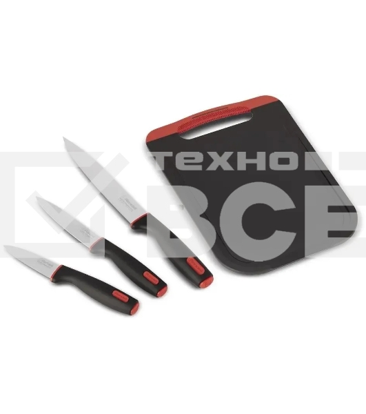 Набор ножей Rondell RD-1010 3 шт с разделочной доской