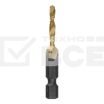 Сверло-метчик Denzel М4 х 0,7 мм, Р6М5, фото2