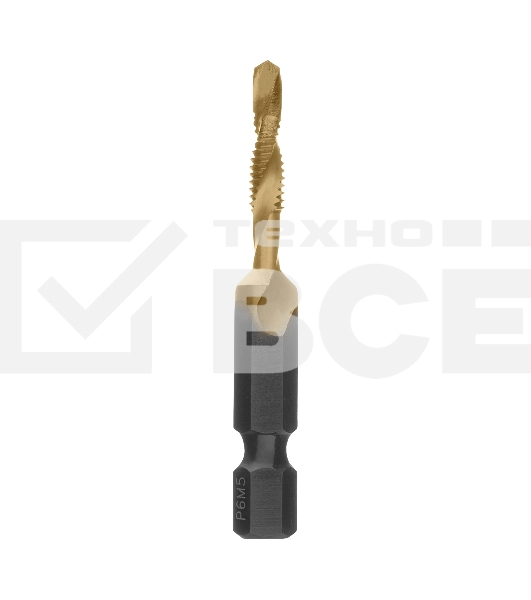 Сверло-метчик Denzel М4 х 0,7 мм, Р6М5