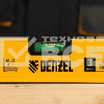 Уровень алюминиевый Denzel 33692 магнит., фрезерованный, 3 глазка (1 зеркал.), 0,5 мм/м, 800 мм, фото3