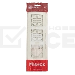 Рамка 4-м Минск горизонтальная бел. Basic EKF ERM-G-304-10, фото3