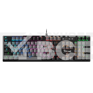 Клавиатура проводная A4Tech Bloody B828N USB черный/серый