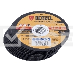 Круг отрезной по металлу Denzel WA60TBF 125х1.0х22.2мм в метал.банке, 10шт. 737610, фото3