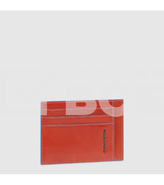 Чехол для кредитных карт Piquadro Blue Square PP2762B2R/CU4 табачный натур.кожа