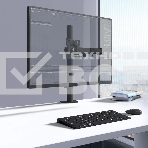 Кронштейн ONKRON D121E для монитора 13'-32' настольный, черный, фото3