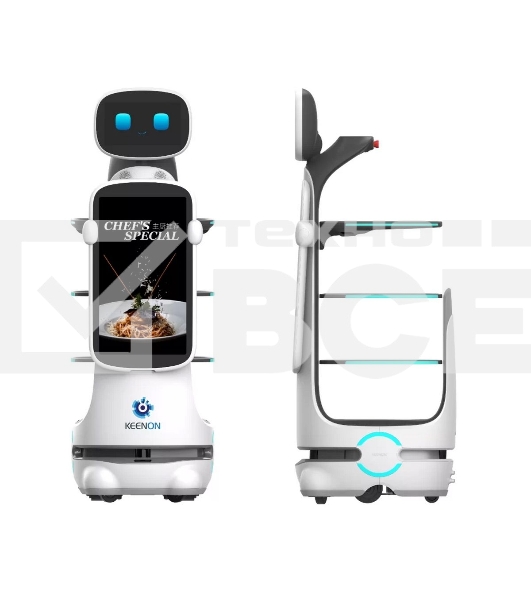 Сервисный робот-доставщик Keenon Robotics модели Dinerbot T10